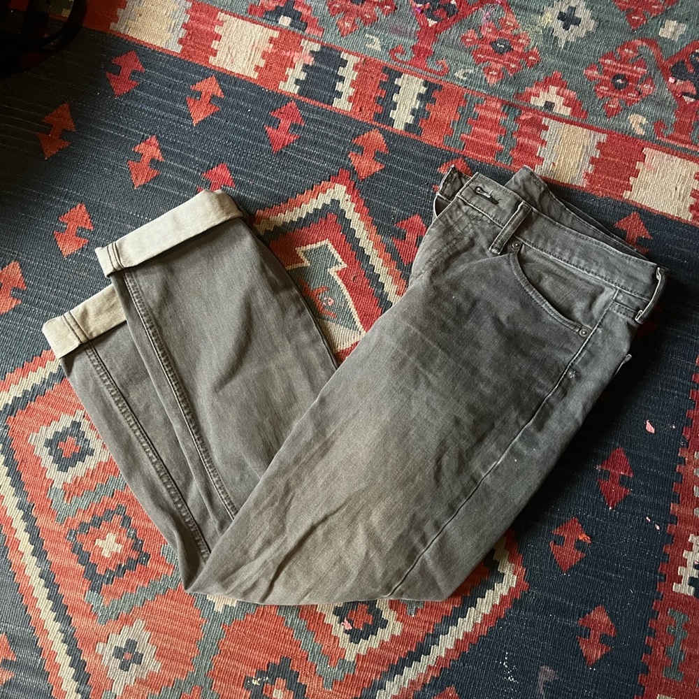 Gray Levis 514 Jeans